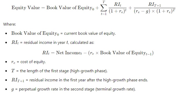 two stage formula